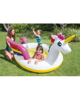 PISCINE LICORNE 272X193  272 x 193 cm. WET57441 INTEX Âge Minimum: ...