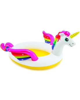 PISCINE LICORNE 272X193  272 x 193 cm. WET57441 INTEX Âge Minimum: ...