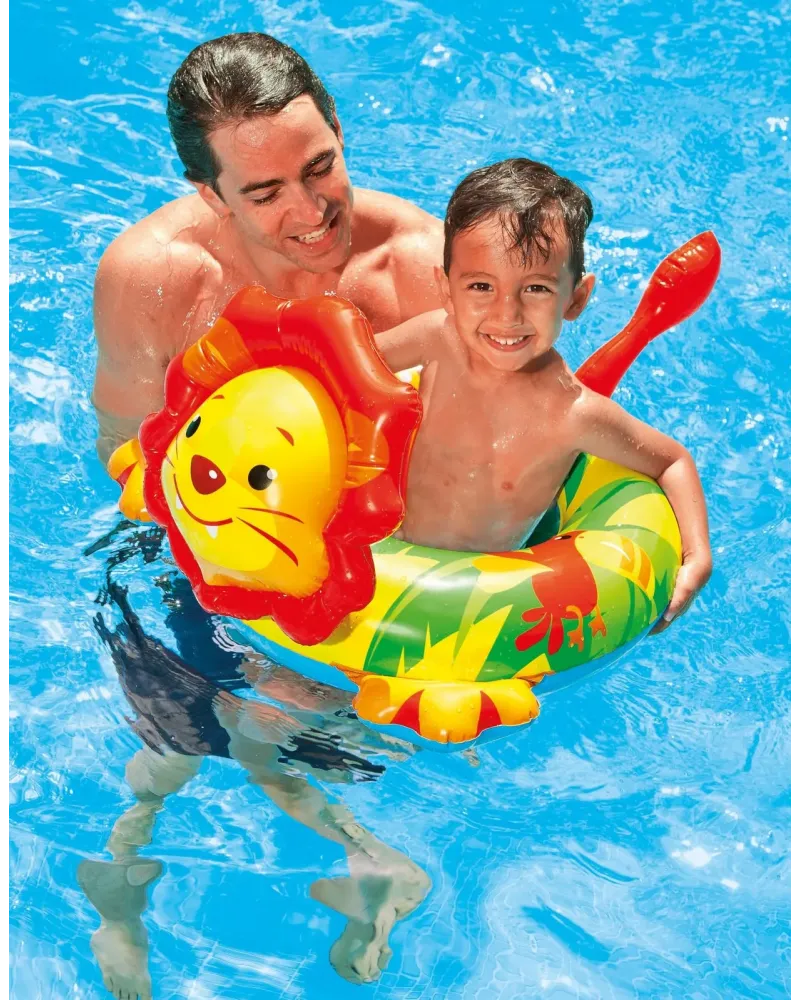 BOUEE TETE D'ANIMAUX 3ASS. 61CM   WET58221 INTEX Âge Minimum: 3A -Â...