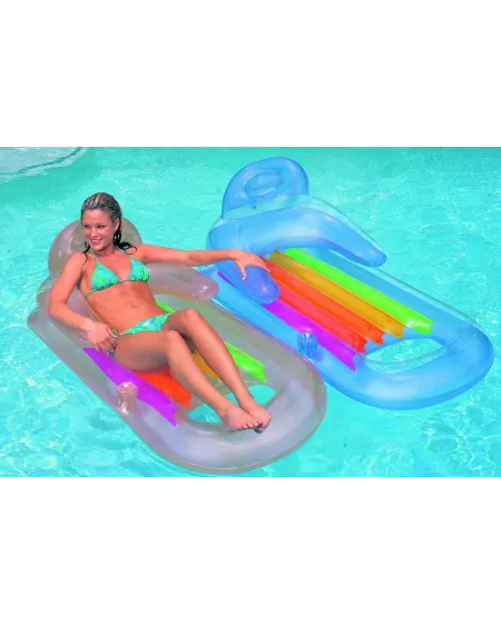 MATELAS ACCOUDOIR 157CM 2ASS.  160 x 85 cm. Avec accoudoirs, dossie...