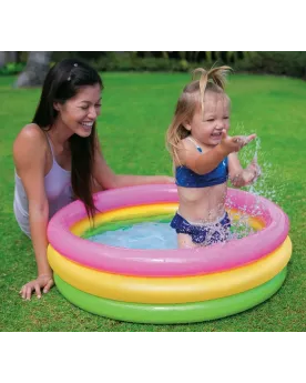 PISCINE 91X23 MATELASSEE   WET58924 INTEX Âge Minimum: 1A -Âge Maxi...