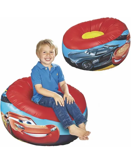 FAUTEUIL GONFLABLE CARS   WOR268CDY  Âge Minimum: 3A -Âge Maximum: ...