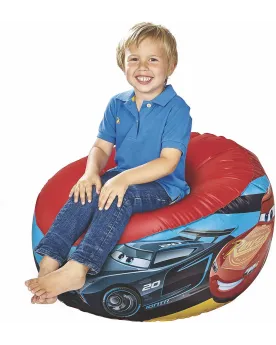 FAUTEUIL GONFLABLE CARS   WOR268CDY  Âge Minimum: 3A -Âge Maximum: ...