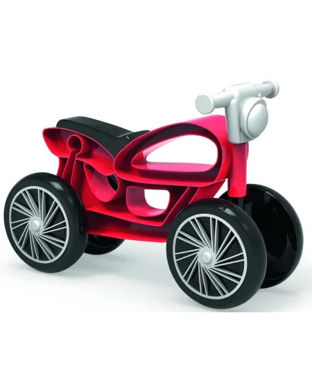 PORTEUR MINI CUSTOM ROUGE  4 roues pour plus de stabilité. Aucun as...