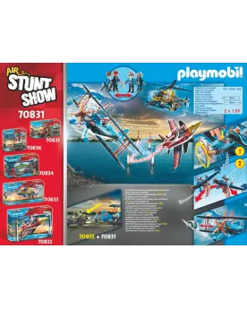 AIR STUNTSHOW BIPLAN "PHENIX"   PMB70831 PLAYMOBIL Âge Minimum: 5A ...