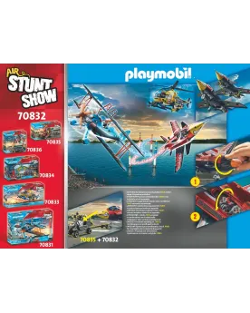 AIR STUNTSHOW JET "AIGLE"   PMB70832 PLAYMOBIL Âge Minimum: 5A -Âge...