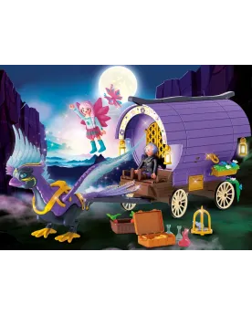 CHARIOT AVEC FEES ET PHENIX   PMB71031 PLAYMOBIL Âge Minimum: 7A -Â...