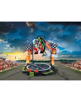 AIR STUNTSHOW PILOTE AVEC REACTEUR DORSA   PMB70836 PLAYMOBIL Âge M...