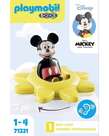 MICKEY ET TOUPIE SOLEIL   PMB71321 PLAYMOBIL Âge Minimum: 1A -Âge M...