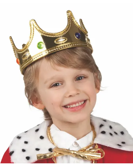 COURONNE DE ROI ENFANT  Pour enfant. BLD01316  Âge Minimum: 3A -Âge...
