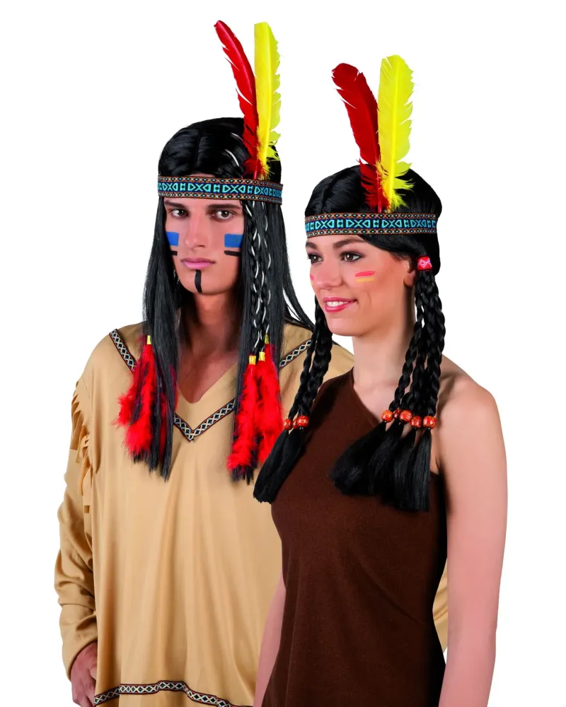 BANDEAU PLUMES INDIEN/INDIENNE   BLD44136  Âge Minimum: 6A -Âge Max...