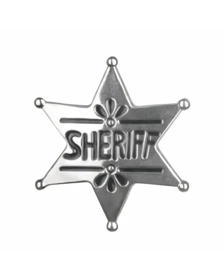 ETOILE DE SHERIFF METAL  En métal. BLD54321  Âge Minimum: 3A -Âge M...