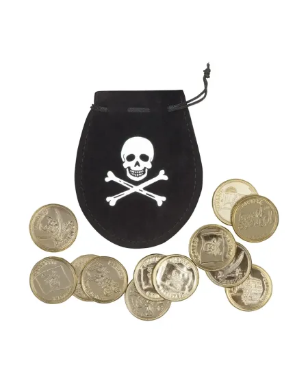 BOURSE DE PIRATES + 12 PIECES   BLD74300  Âge Minimum: 3A -Âge Maxi...