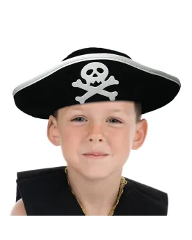 CHAPEAU CAPTAIN PIRATE   BLD81909  Âge Minimum: 2A -Âge Maximum: 8A...