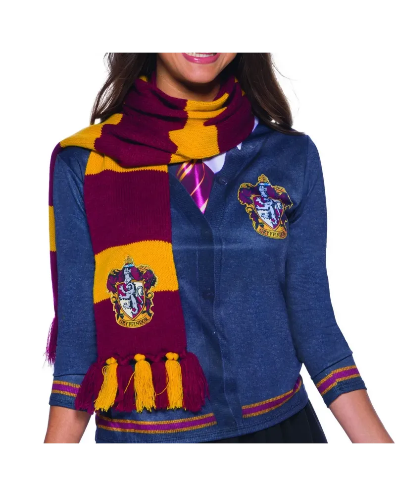 ECHARPE HARRY POTTER GRYFFONDOR  Tricotée aux couleurs de la maison...