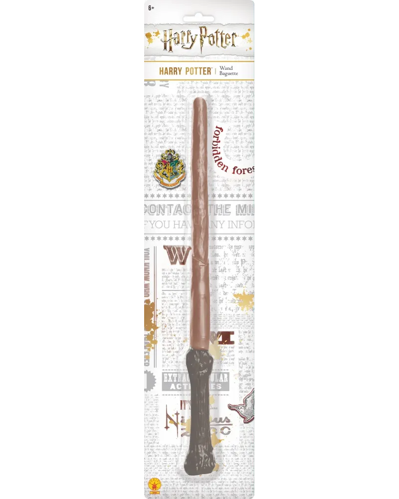 BAGUETTE HARRY POTTER   RUBH-9704 RUBIE'S Âge Minimum: 5A -Âge Maxi...