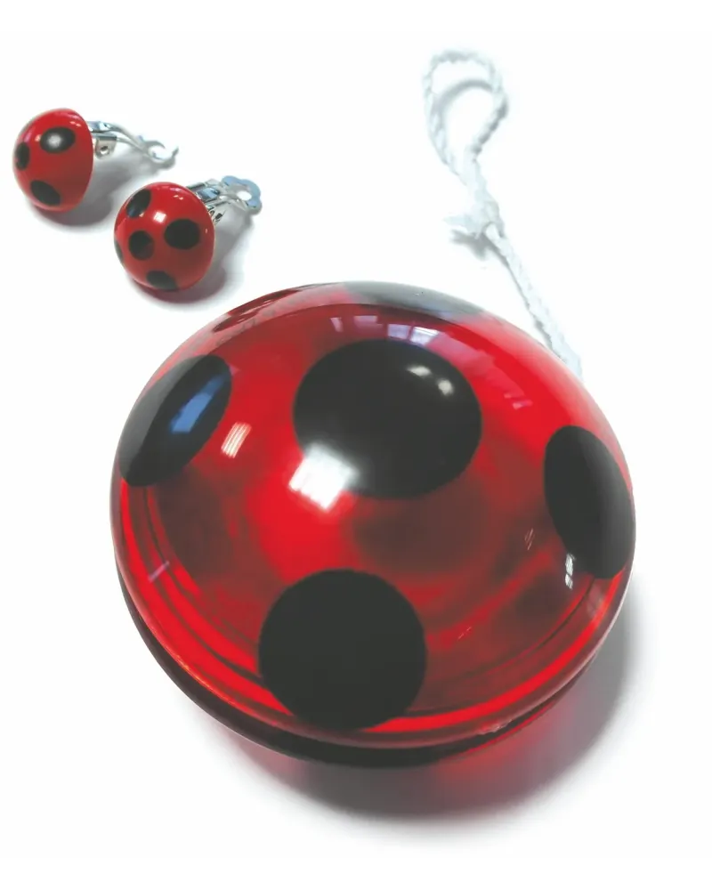 KIT YOYO + BOUCLES D OREILLES LADYBUG   RUBI-32930 RUBIE'S Âge Mini...