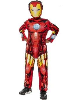 COST GREEN COLL IRON MAN 7/8 ANS  Combinaison en jersey + masque Ta...