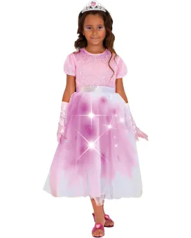 COST. PRINCESSE LUMINEUSE SEQUINS 7/8  Avec accessoires. Tailles : ...
