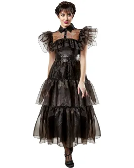 ROBE DE BAL ADULTE LUXE MERCREDI ADDAMS  -30.00% appliqué lors de l...