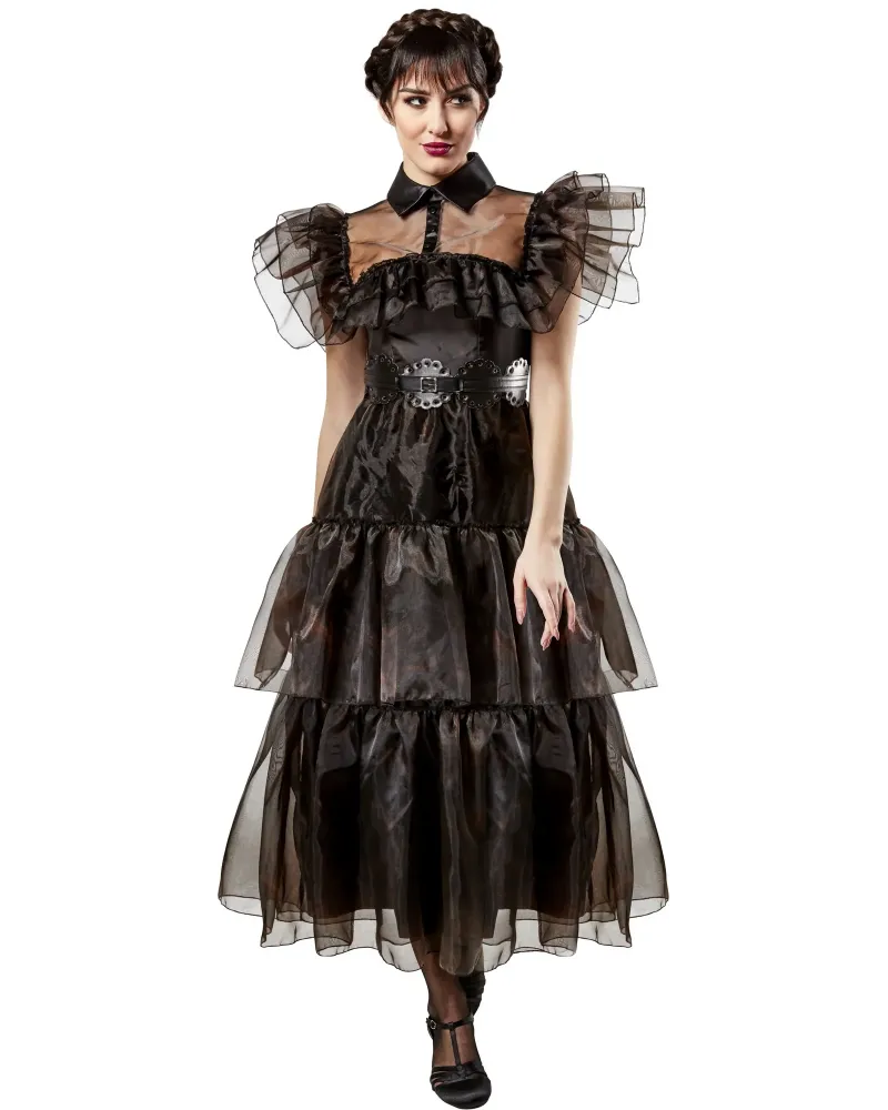 ROBE DE BAL ADULTE LUXE MERCREDI ADDAMS  -30.00% appliqué lors de l...