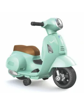 VESPA 6V VERT D'EAU  Batterie 6 V. Avec phare et klaxon. Existe en ...