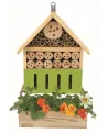 HOTEL A INSECTES + JARDINIERE  Avec jardinière, graines et terreau....