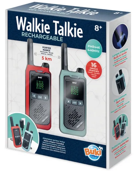 TALKIE WALKIE RECHARGEABLES 5KM