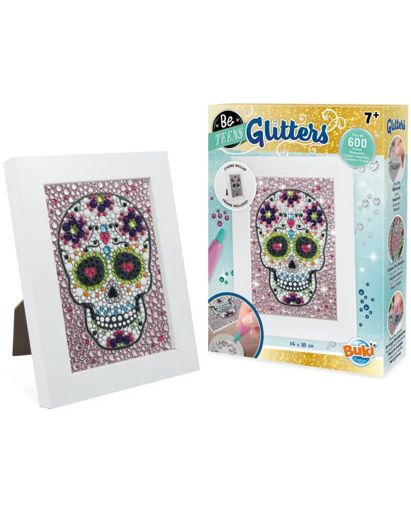 GLITTERS TETE DE MORT