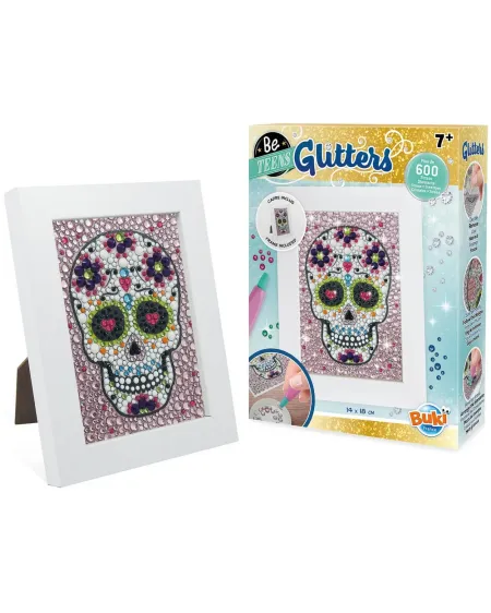 GLITTERS TETE DE MORT