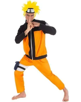 COST. NARUTO 11/12 ANS  Top, pantalon, bandana et sacoche. Existe e...