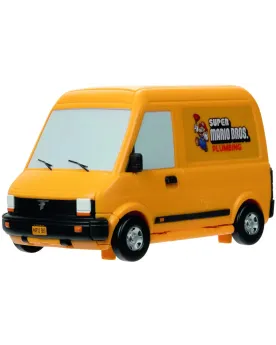 SUPER MARIO MOVIE MINI WORLD VAN PLAYSET  Elle s'ouvre pour faire a...