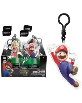 SUPER MARIO MOVIE PORTE-CLEFS Au choix, assortiment : Mario, Luigi,...