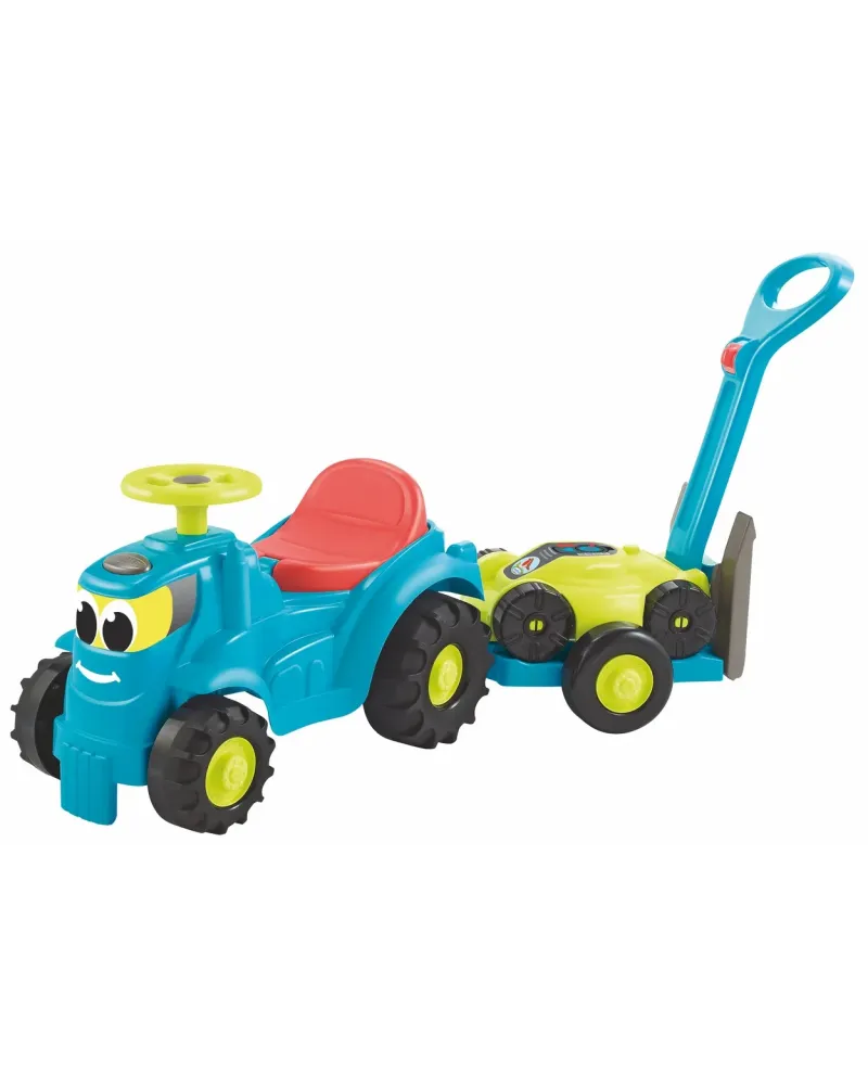 PORTEUR TRACTEUR + REMORQUE TONDEUSE