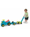 PORTEUR TRACTEUR + REMORQUE TONDEUSE