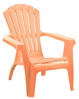 FAUTEUIL PLASTIQUE ROSE