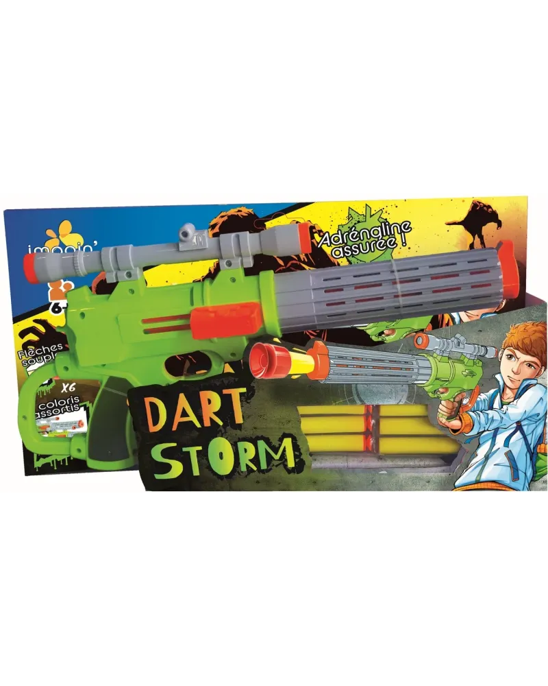 FUSIL FLECHES MOUSSE + 6 FLECHES