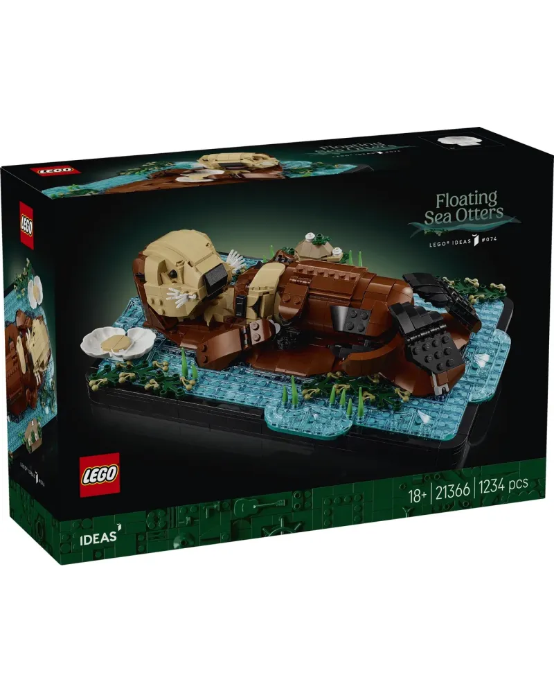 LOUTRE DE MER FLOTTANTE