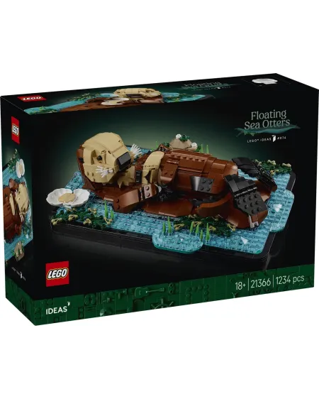 LOUTRE DE MER FLOTTANTE