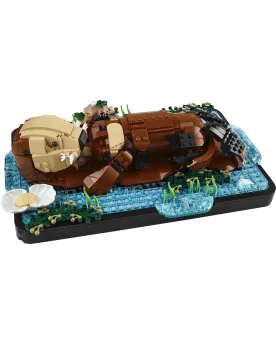 LOUTRE DE MER FLOTTANTE