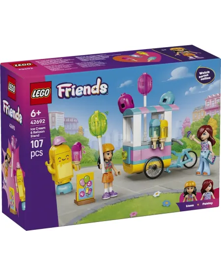 LE STAND DE GLACES ET DE BALLONS