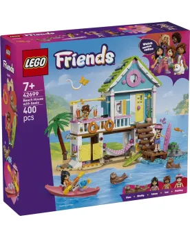 LA MAISON SUR LA PLAGE ET LES PHOQUES