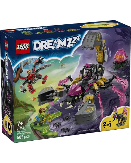 LA PELLETEUSE SCORPION DES CAUCHEMARS