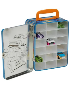 VALISE METAL POUR 18 HOTWHEELS