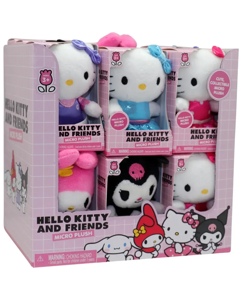 HELLO KITTY PELUCHE 7CM ASS.