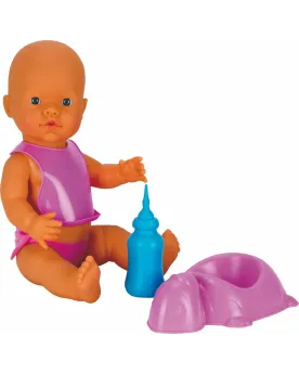 BEBE PIPI 40CM BOIT ET FAIT PIPI  40 cm. Il boit son biberon et fai...