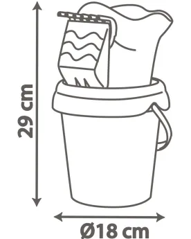 SEAU GARNI MM PAW PATROL