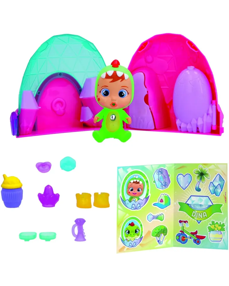 MAGIC TEARS CRY BABIES ICY WORLD  13 cm. Découvre plus de 10 surpri...