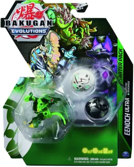 BAKUGAN STARTER PACK SEASON 4.0  Inclus : 2 Bakugan, 1 Bakugan Ultr...