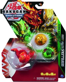 BAKUGAN STARTER PACK SEASON 4.0  Inclus : 2 Bakugan, 1 Bakugan Ultr...
